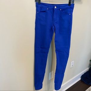 H&M blue jeans (skinny high waisted fit)